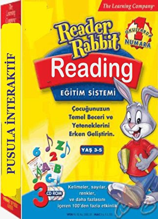 Çocuklar İçin İngilizce Reader Rabbit READING